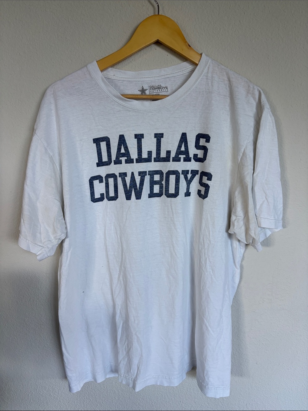 NFL Dallas Cowboys Lived In White Short Sleeve Graphic Tee
